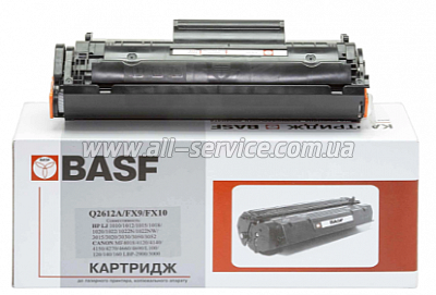Картридж BASF HP LJ 1010/ Canon MF4110/ Q2612A/ FX9/ FX10 (BASF-KT-Q2612-Universal) Картридж BASF HP LJ 1010/ Canon MF4110/ Q2612A/ FX9/ FX10 (BASF-KT-Q2612-Universal)