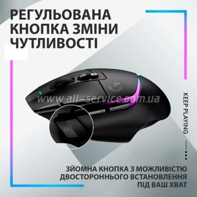  Logitech G502 X Plus Wireless Black (910-006162)