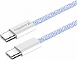 ���� ������ ColorWay USB-C to USB-C 1.0m 60W 3.0� purple (CW-CBPDCC061-PU)