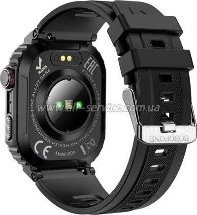 - BOROFONE BD9 Smart sports watch (call version) Black (6941991113963)