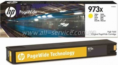 �������� HP �973X PageWide Pro 452/ 477 Yellow (F6T83AE)