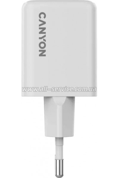 �������� ������� Canyon CU35CC GaN 35W 2xPD EU White (CNS-CUW35CC)