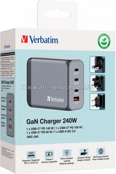 �������� ������� Verbatim GaN 240W (32205)
