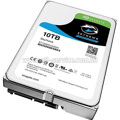  10TB SEAGATE HDD SATA 7200RPM 6GB/S/256MB (ST10000VX0004)