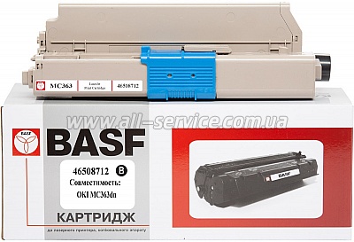  BASF OKI MC363dn  46508712 Black (BASF-KT-46508712)