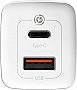 �������� ���������� Baseus 2xUSB 65W GaN white (CCGAN2L-B02)