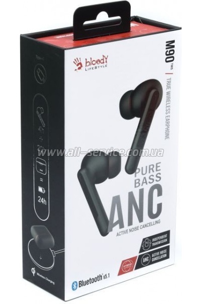  A4Tech Bloody M90 Black+Red