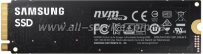 SSD  Samsung 980 EVO 1TB NVMe M.2 (MZ-V8V1T0BW)