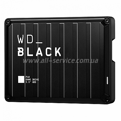  WD 2.5" USB 3.1 4TB WD_BLACK P10 Game Drive (WDBA3A0040BBK-WESN)