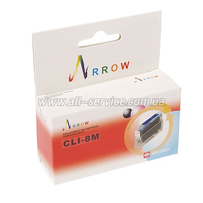  CANON Pixma iP4200/ iP6600/  CLI-8 Magenta (CLI8M) Arrow