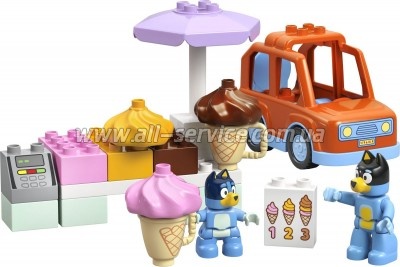 ����������� LEGO DUPLO Bluey ����������� � ��������� � ���� (10458)