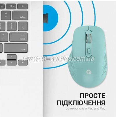 OfficePro M230M Silent Click Wireless/Bluetooth Mint (M230M)
