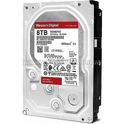  WD 3.5" 10TB 7200rpm 256B SATA III Red Plus (WD101EFBX)