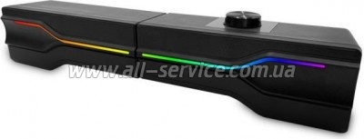   Media-Tech Aragor RGB Light Black (MT3175)