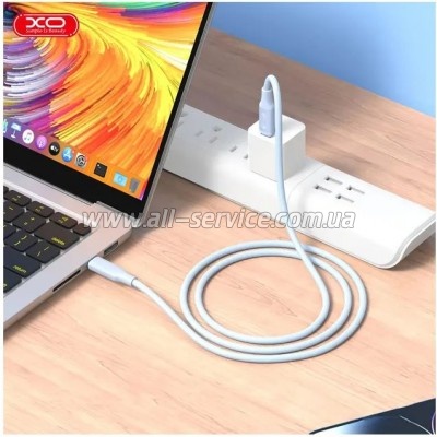 ���� ������ USB-C to USB-C 1.0m XO (NB-Q265B-CC.blue)