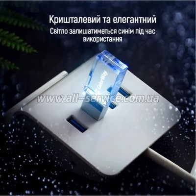 ��e��� ColorWay 64GB ColorWay Crystal USB 3.0 (CW-USBCL64)