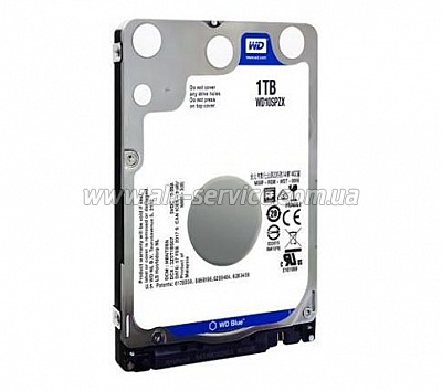  WD SATA2.5" 1TB 6GB/S 128MB/BLUE (WD10SPZX)