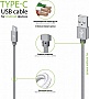 Дата кабель USB 2.0 AM to USB-C 1.0m grey Intaleo (1283126489136) Дата кабель USB 2.0 AM to USB-C 1.0m grey Intaleo (1283126489136)