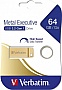  Verbatim 64GB Metal Executive Gold USB 3.0 (99106)
