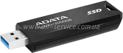 SSD USB 3.2 2TB SD610 ADATA (SC610-2000G-CBK/RD)