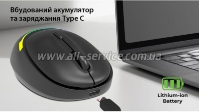  REAL-EL RM-440W Wireless/Bluetooth Black (EL123200045)