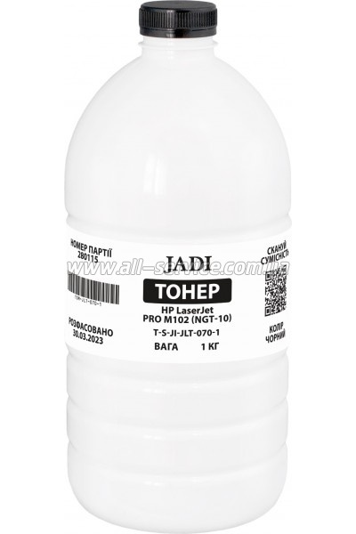 ����� Jadi HP LaserJet Pro M102 (NGT-10) ����� 1�� Black (TSM-JLT-070-1)