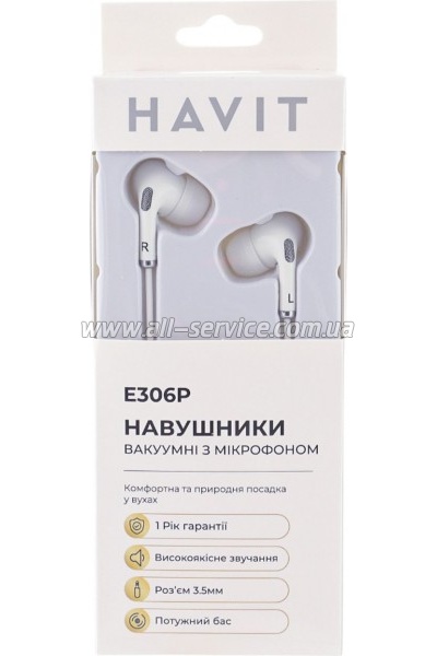 �������� Havit HV-E306P White (HV-E306P)