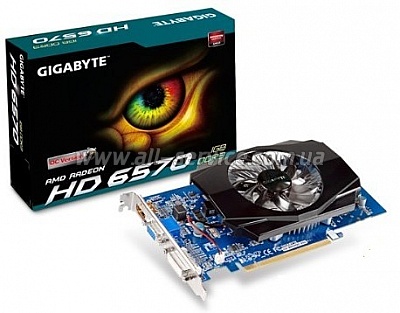  GIGABYTE RHD6570 1G DDR3  PCIek DVI (GV-R657OC-1GI 1.0A)