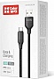 ���� ������ USB 2.0 AM to USB-C 2.0m 3A TPE embossed black ColorWay (CW-CBUC102-BK)