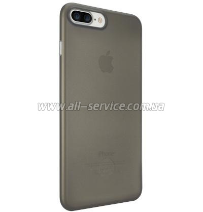  O!coat 0.4 Jelly case for iPhone 7 Plus Black (OC746BK)