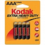  Kodak Extra Heavy Duty AAA LR03 4. (30953321)