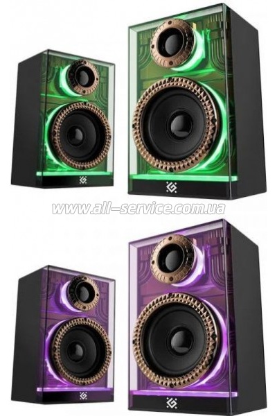   Defender Futuro LED Bluetooth Black (65087)