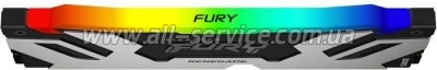     DDR5 16GB 6800 MHz Renegade RGB XMP Kingston Fury (ex.HyperX) (KF568C36RSA-16)