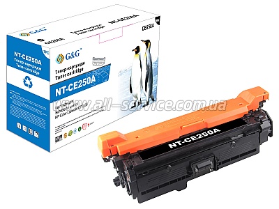  G&G  HP Color LaserJet CP3525n/ CP3520/ CM3530fs/ Canon LBP7780Cx/ 732 Black (G&G-CE250A)