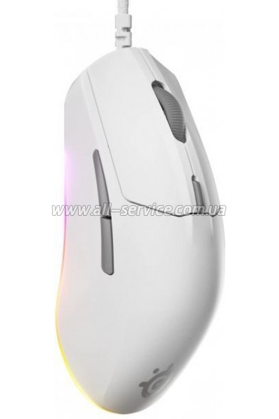  SteelSeries Rival 3 Gen 2 RGB White (62516)