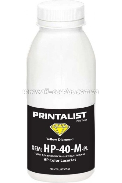  PRINTALIST HP CLJ   40 Yellow (HP-40-Y-PL)