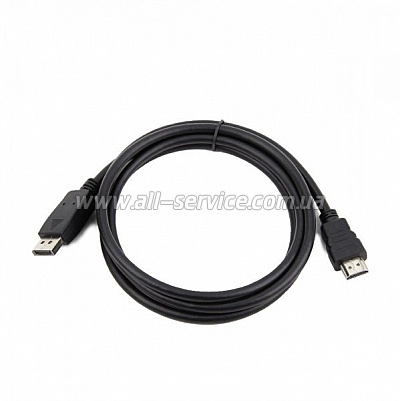  Cablexpert DisplayPort-HDMI 3M (CC-DP-HDMI-3M)