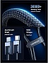 ���� ������ USB-C to USB-C 2.0m PD3.1 240W 480Mbps braided black Ugreen (75732)