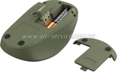  Trust YVI+ Silent Eco Wireless Green (24552)