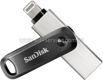  SanDisk 256 GB iXpand Go USB/Lightning (SDIX60N-256G-GN6NE)