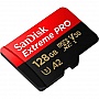   SanDisk 128GB microSDXC UHS-I U3 Extreme Pro + SD  (SDSQXCD-128G-GN6MA)