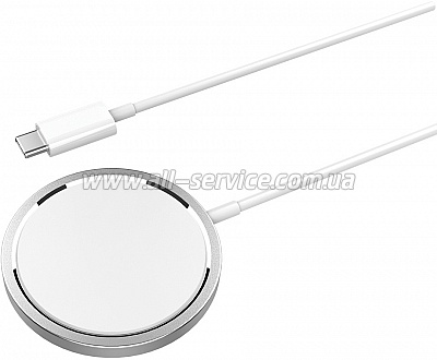   ColorWay MagSafe Charger White (CW-CHW27Q-WT)