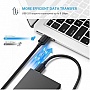 ���� ������ USB 3.0 AM/AM 0.5m US128 black Ugreen (10369)