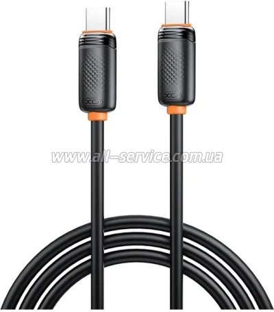 ���� ������ USB-C to USB-C 1.0m 60w black XO (NB-Q302B-CC.black)