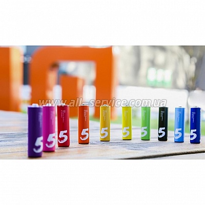  Xiaomi ZMi Rainbow AA batteries 10  (NQD4000RT)