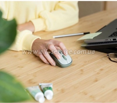  Trust YVI+ Silent Eco Wireless Green (24552)
