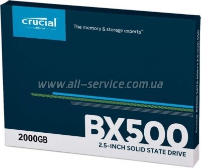  SSD 2.5" 2TB Micron (CT2000BX500SSD1)