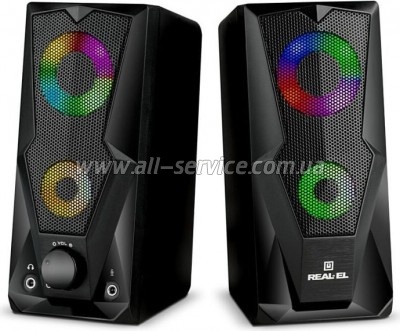   REAL-EL S-111 USB Black