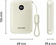 ������� ������������� Vention 10000mAh PD 22.5W Beige (FKAN0-C)