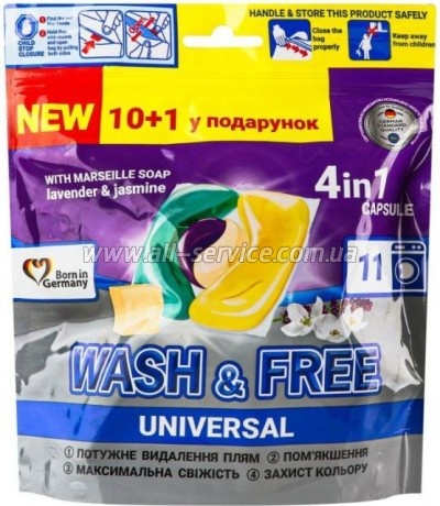    Wash&Free       11 . (4260637722010)